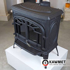 Чавунна піч KawMet S9 (11.3 KW) Premium ZEUS з вторинним допалюванням, фото 3