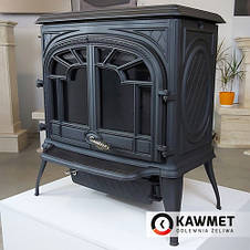 Чавунна піч KawMet S9 (11.3 KW) Premium ZEUS з вторинним допалюванням, фото 4
