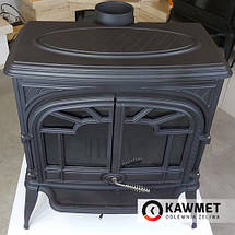 Чавунна піч KawMet S9 (11.3 KW) Premium ZEUS з вторинним допалюванням, фото 5