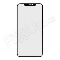 Скло корпусу для iPhone 11 Pro Max (6.5) з OCA плівкою, колір чорний