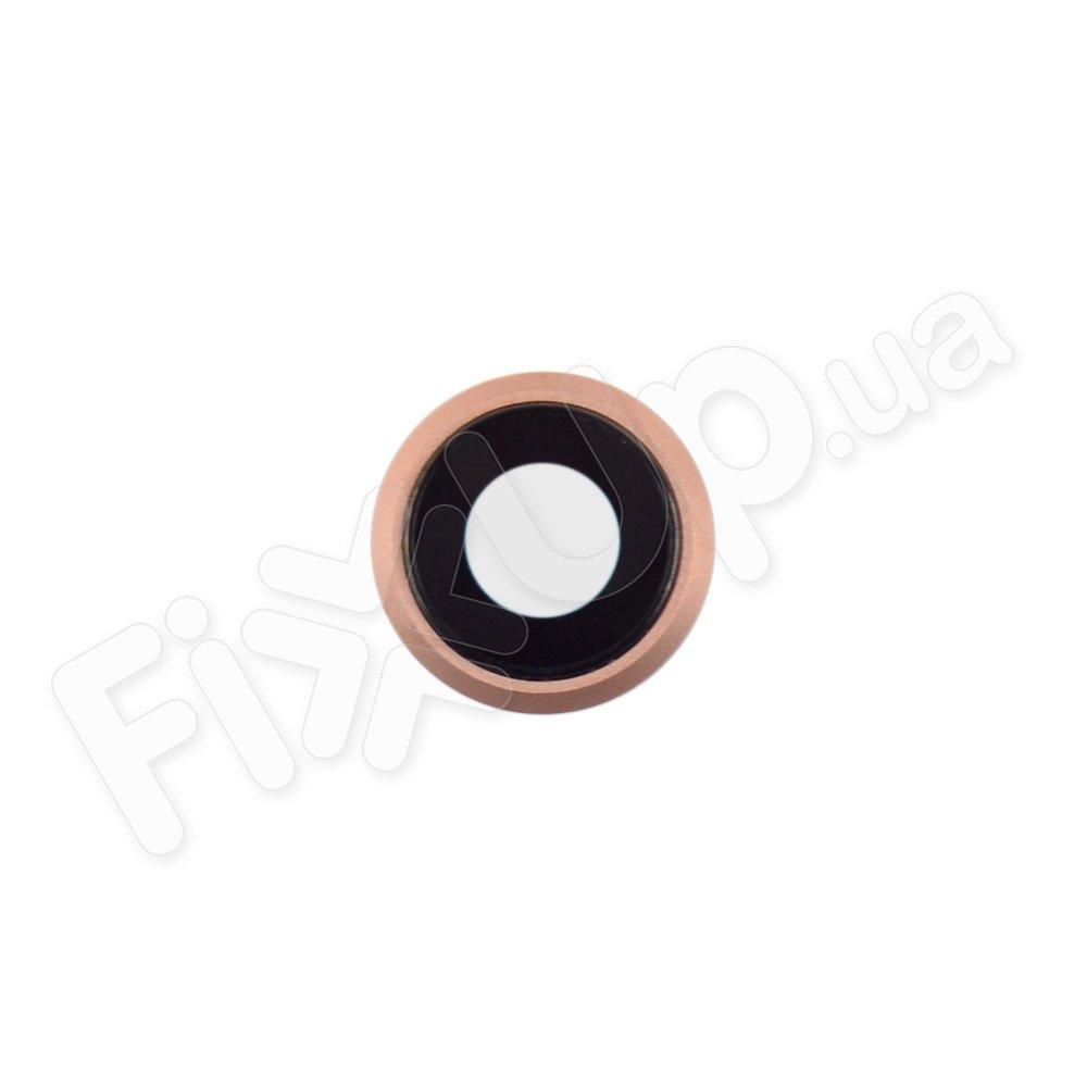 Скло для камери iPhone 8, колір золотий