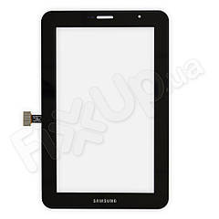Тачскрін (сенсор) Samsung P3100, колір чорний, за версіями