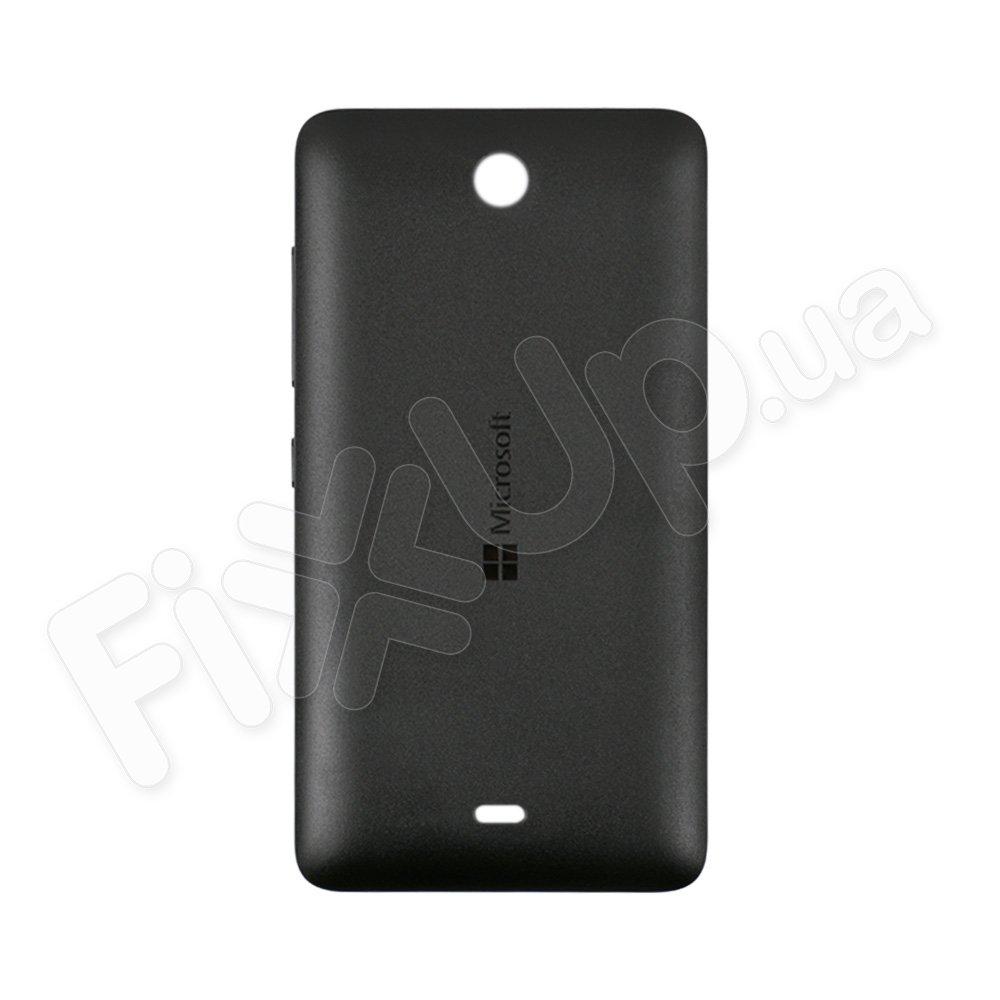 Задня кришка для Microsoft 430 Lumia Dual Sim (RM-1099), колір чорний