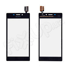 Тачскрін Sony Xperia M2 S50h, D2305, D2302, D2303, D2306, колір чорний