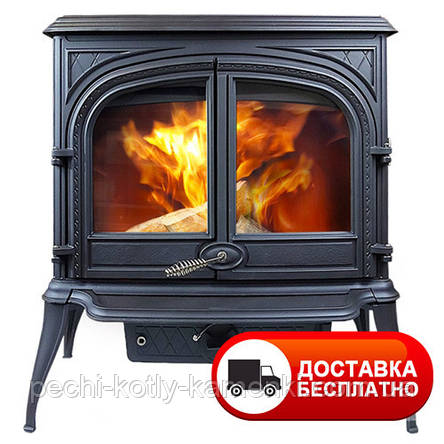 Чавунна піч KawMet S8 (13.9 KW) Premium HELIO з вторинним допалюванням, фото 1