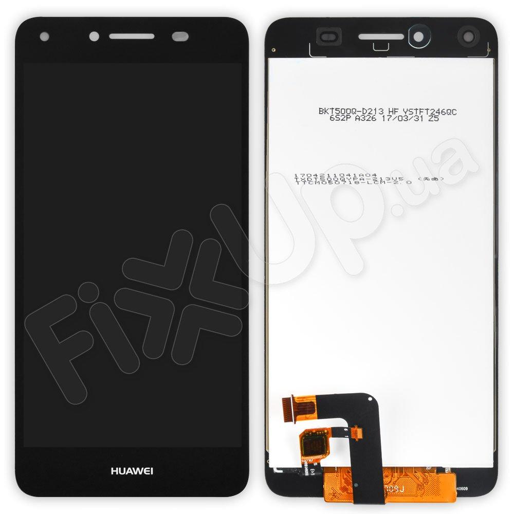 Дисплей Huawei Y5 II, Honor 5, Honor Play 5 (КУН-U29, CUN-L21) з тачскріном в зборі, колір чорний