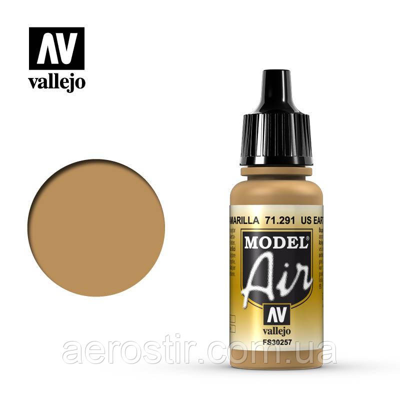 Акрилова фарба US Earth Yellow 17 мл. Vallejo 71291