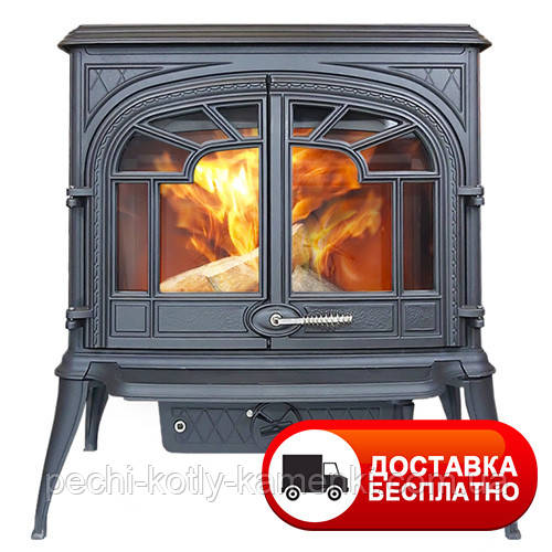 Чавунна піч KawMet S10 (13.9 KW) Premium SPARTA з вторинним допалюванням