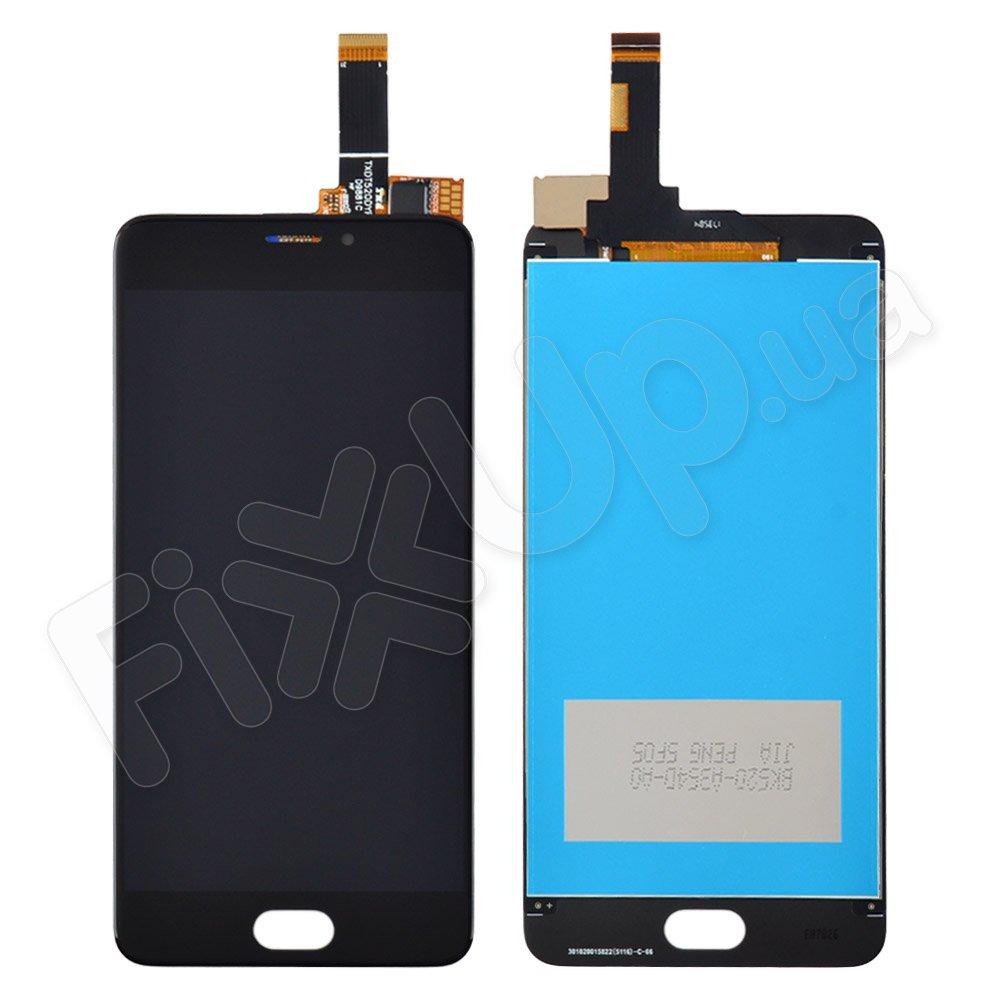 Дисплей Meizu M6 з тачскріном в зборі, колір чорний