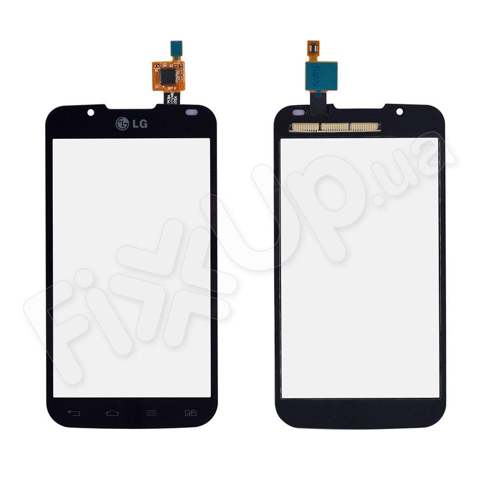 Тачскрін LG P715 Optimus L7 2, колір чорний, на 2 sim карти