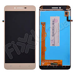 Дисплей Lenovo A6020 Vibe K5 (A6020a40) з тачскріном в зборі, колір золотий