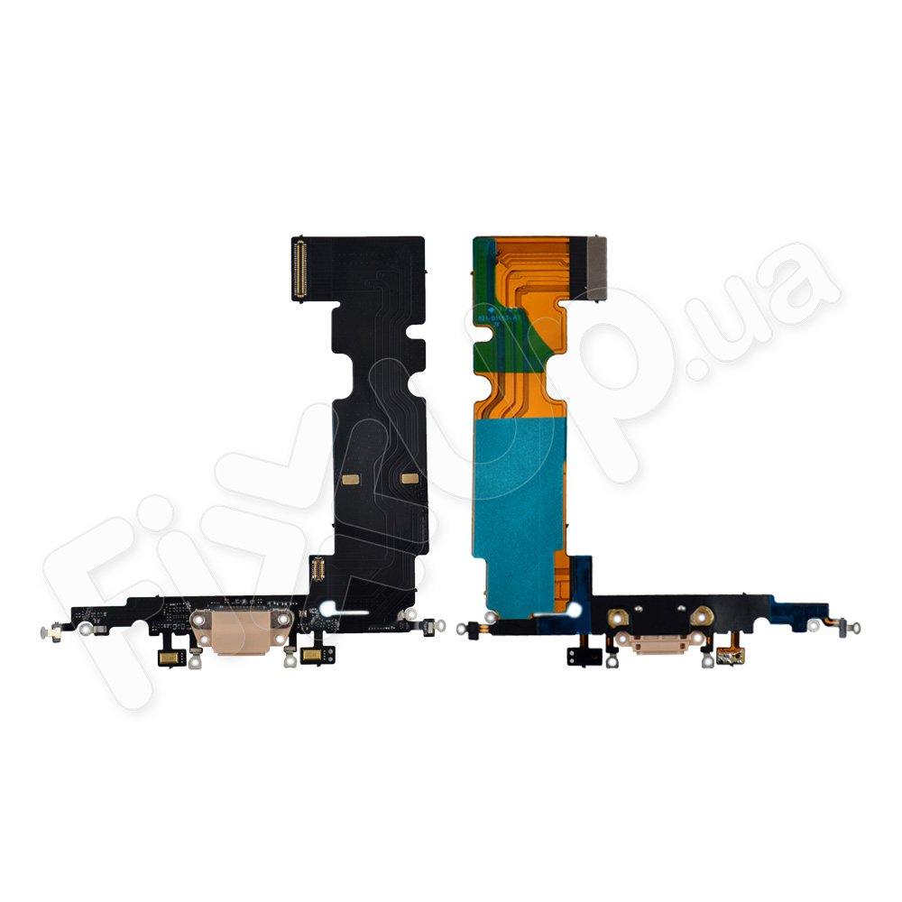 Шлейф зарядки для iPhone 8 Plus, колір золотий, Китай високої якості