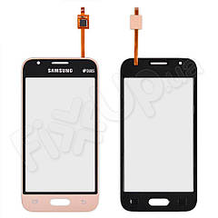 Тачскрін (сенсор) Samsung Galaxy J1 Mini J105H, колір золотий