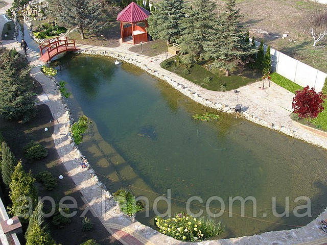 Строительство природного плавательного бассейна - идеального места для отдыха. - фото 2 - id-p1586362