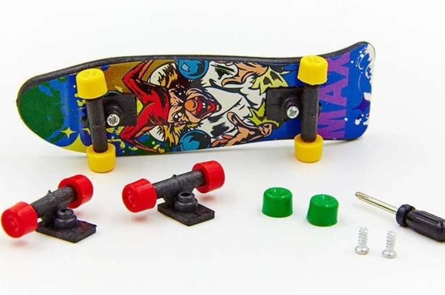 Пальчиковий скейт Fingerboard з викруткою фингерборд