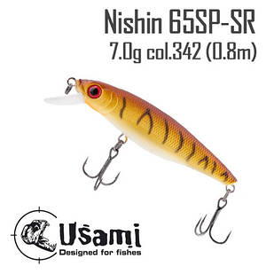 Воблер Usami Nishin 65SP-SR 7.0 g #342 (0.8 m)