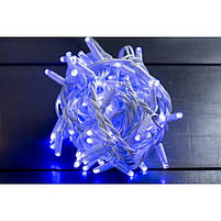 Гірлянда Вулиця 100LED 10м. з контролером 220В (Білий), Синій, фото 5