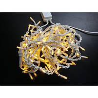 Гірлянда Вулиця 100LED 10м. з контролером 220В (Білий), Білий (теплий), фото 3
