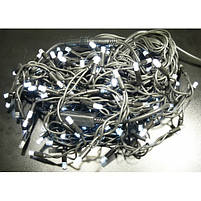 Бахрома вулиця 120LED (RD-7115) (Ø 3,3) 4м, 30/50/70см (флеш) Провід-Чорний, Колір ламп-Білий (20), фото 3