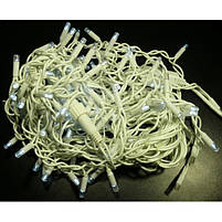 Бахрома вулиця 120LED (RD-7116) (Ø 3,3) 4м, 30/50/70см (флеш) Провід-Білий, Колір ламп-Білий (20), фото 3