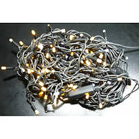 Бахрома вулиця 120LED (RD-7117) (Ø 3,3) 4м, 30/50/70см (флеш) Провід-Чорний, Колір ламп-Теплий (20), фото 4