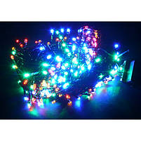 Гірлянда Діод 400LED 28 м. Мікс (різнобарвний), Чорний дріт, фото 2