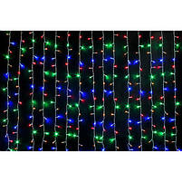 Гірлянда Водоспад 480LED, 5х2м З заглушкою (20x24LED) Мікс (різнокольорова), фото 3