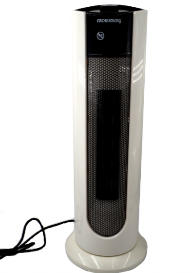 Економічний тепловентилятор-дуйка, керамічний нагрівач 1,5 кВт (1500 Вт) 25 м2 Crownberg CB-7750