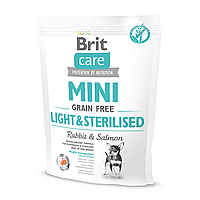 Сухой корм Brit Care (Брит Кеа) Mini Light Sterilised Диетический корм для стерелизованных собак 0,4 г