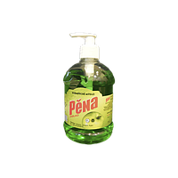 Жидкое мыло Pena 450г яблоко с дозатором