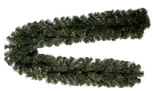 Гірлянда діам 22 см хвоя 5см Н001 270 см плівка ПВХ, фото 1