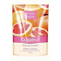 Крем мыло Fresh Juice грейпфрут 460г дойпак-пакет