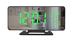 Годинник настільний із зеленим підсвічуванням VST-888Y 7006 Black (N014576)