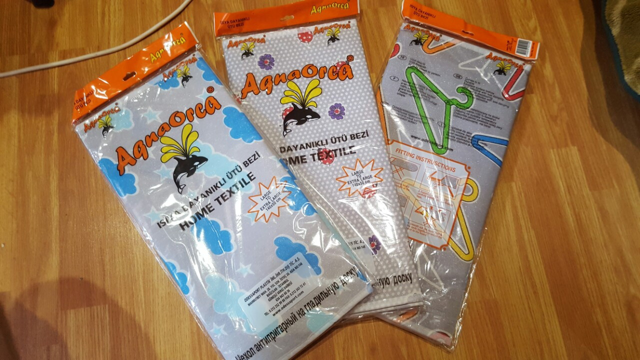 Чохол на прасувальну дошку AquaOrca до 140х50см, фото 1