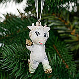 Набір підвісок "Бучки" 3,5х6 см (полістоун) 6 шт., фото 2