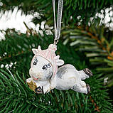 Набір підвісок "Бучки" 3,5х6 см (полістоун) 6 шт., фото 3