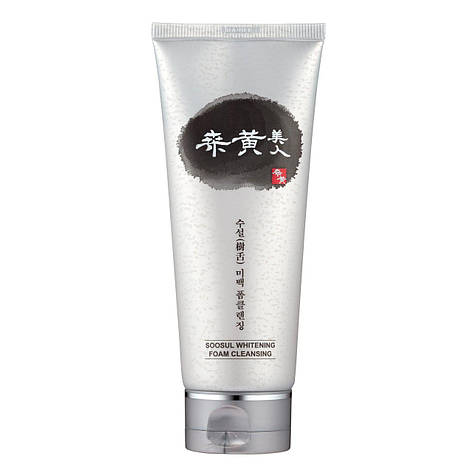 Очищающая отбеливающая пенка для лица SOOSUL Whitening Foam Cleansing 150 мл (01762), фото 1