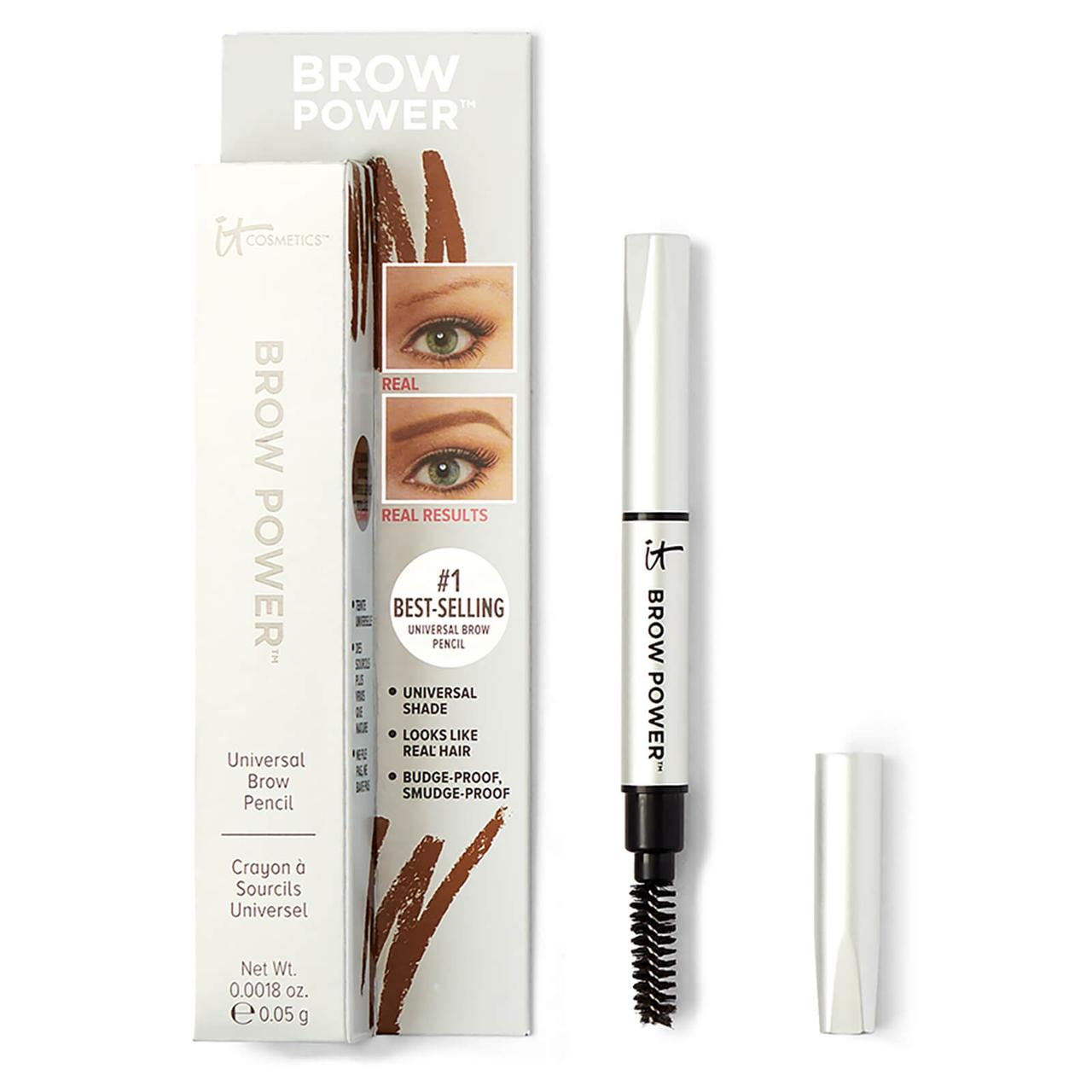 Карандаш для бровей IT Cosmetics Brow Power Universal Brow Pencil Mini Taupe - фото 4 - id-p181511471