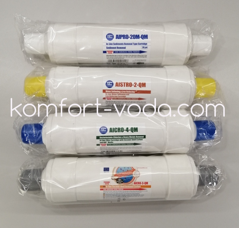 Комплект картриджів Aquafilter EXCITO-B-CLR-CRT