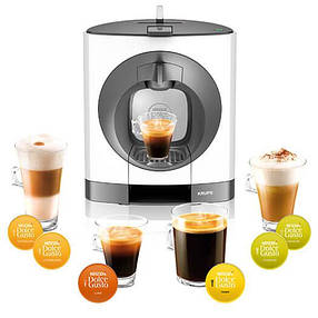Капсульна кавоварка еспресо Krups KP 1101 NESCAFE Dolce Gusto Oblo, фото 2