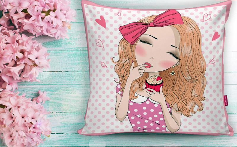 Подушка декоративна Real Homes Fashion Girl 45х45, фото 1
