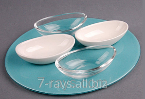 Мінажниця на блакитній підставці з 4 шт.