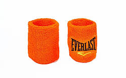 Напульсник спортивний махровий жовтогарячий (1 шт.) BC-5755-OR, Жовтогарячий, Розмір (EU) — 1SIZE