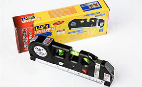 Рівень лазерний із вбудованою рулеткою та лінійкою Laser Levelpro3