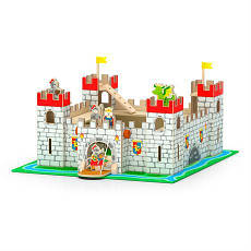 Дерев'яний ігровий набір Viga Toys Іграшковий замок (50310), фото 2