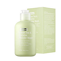 Ензимна пудра з зеленим чаєм By Wishtrend Green Tea&Enzyme Powder Wash 70g