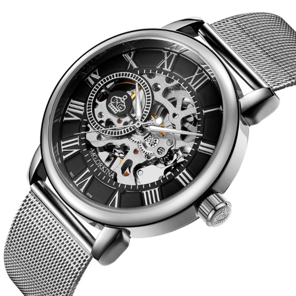 Чоловічі наручні годинники Orkina Aston Silver