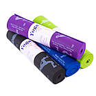 Йогамат, килимок для фітнесу, з малюнком 61*173*0,6 см, PVC, фіолетовий, фото 2