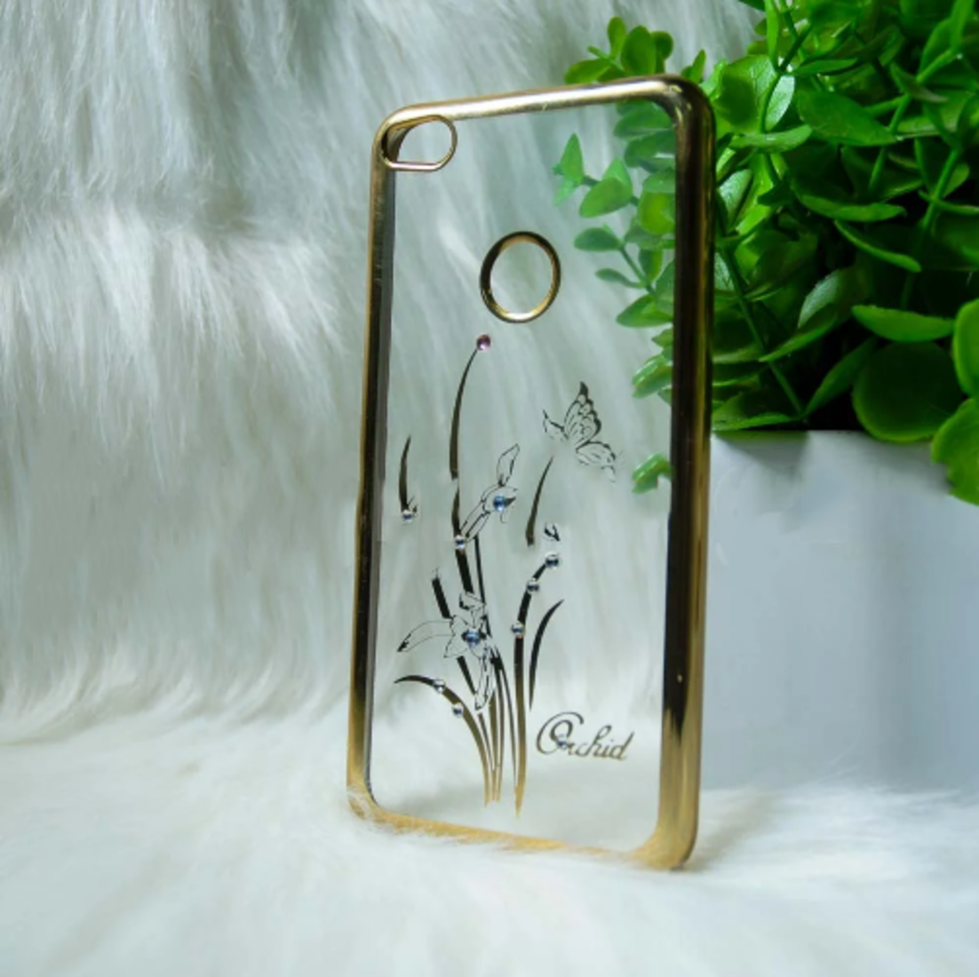 Силіконовий чохол Huawei P8 Lite 2017 "Victoria's Secrets" Золотий (gold)