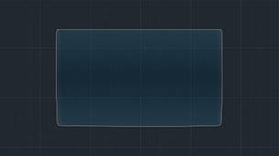 Защитное гибридное стекло на приборную панель 8.3" MATT BMW i3 2017 - 2022